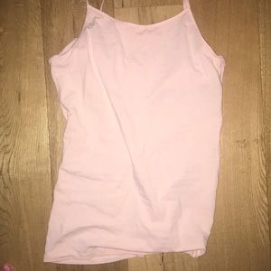 girls pink cami